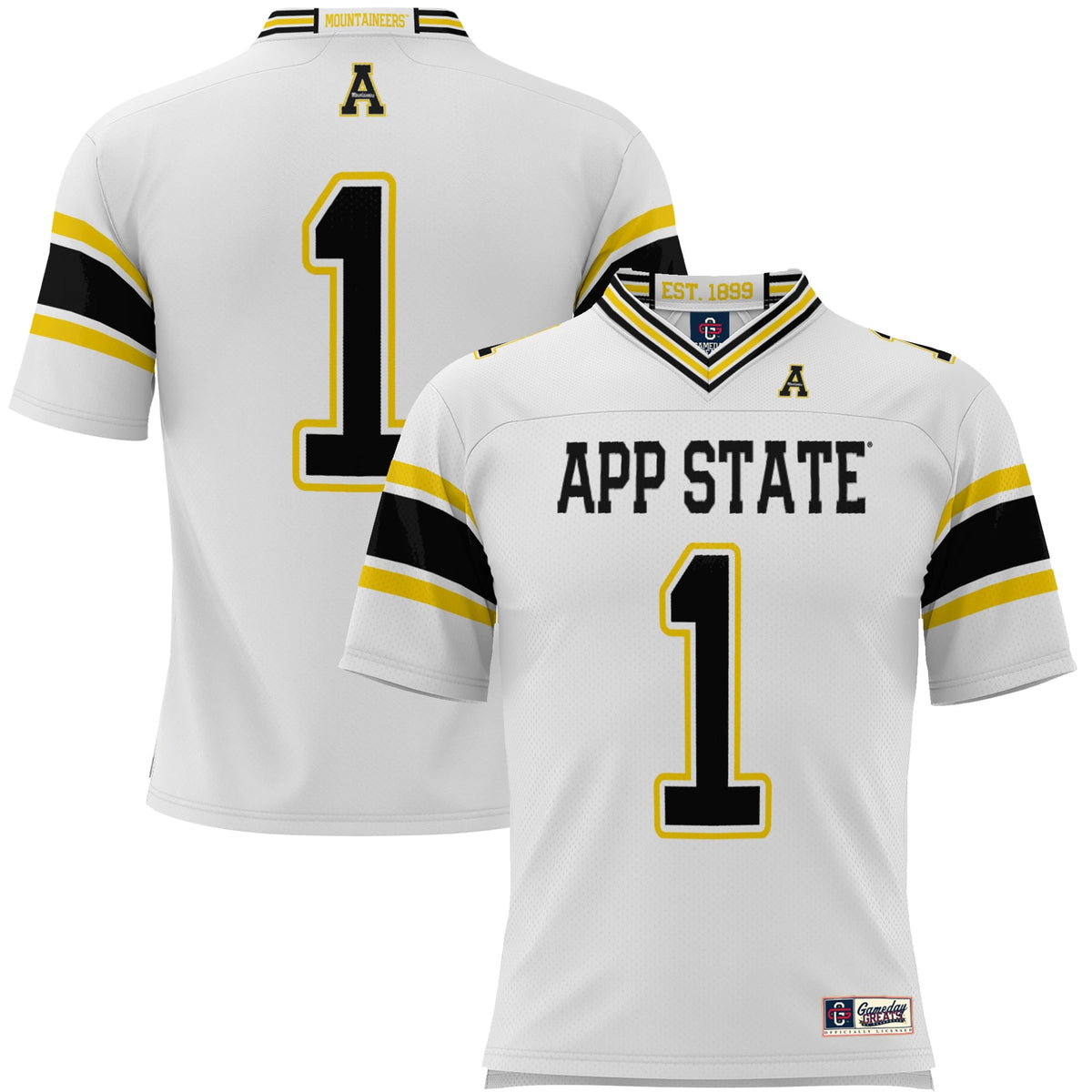 #1 Appalachian State Mountaineers Endzone Football Jersey product image 2