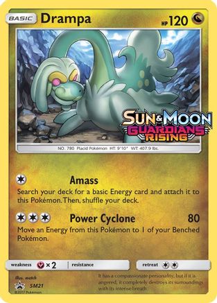 Drampa - SM21 (Prerelease) (SM21/248) [SM Promos] Holofoil - Promo product image 1, provided for visual reference and
