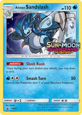 Alolan Sandslash - SM18 (Prerelease) (SM18/248) [SM Promos] Holofoil - Promo product image 1, provided for visual reference