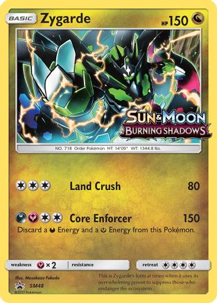 Zygarde - SM48 (Prerelease) (SM48/248) [SM Promos] Holofoil - Promo product image 1, provided for visual reference and