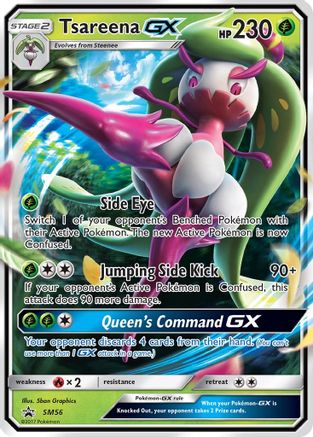 Tsareena GX - SM56 (SM56/248) [SM Promos] Holofoil - Promo product image 1, provided for visual reference and product detail