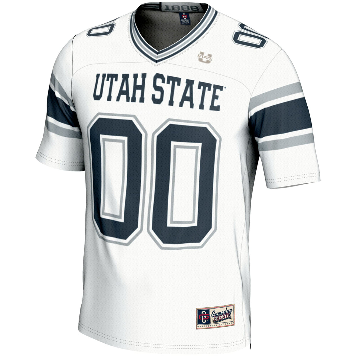 Utah State Aggies NIL Pick-A-Player Football Jersey - White product image 3