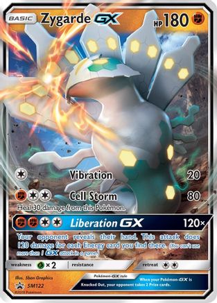 Zygarde GX - SM122 (SM122/248) [SM Promos] Holofoil - Promo product image 1, provided for visual reference and product