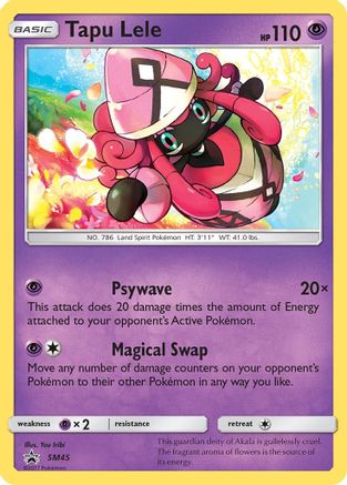 Tapu Lele - SM45 (SM45/248) [SM Promos] Holofoil - Promo product image 1, provided for visual reference and product detail
