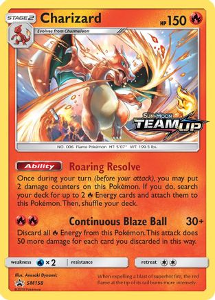 Charizard - SM158 (SM158/248) [SM Promos] Holofoil - Promo product image 1, provided for visual reference and product detail
