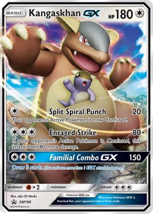 Kangaskhan GX (SM188/248) [SM Promos] Holofoil - Promo product image 1, provided for visual reference and product detail