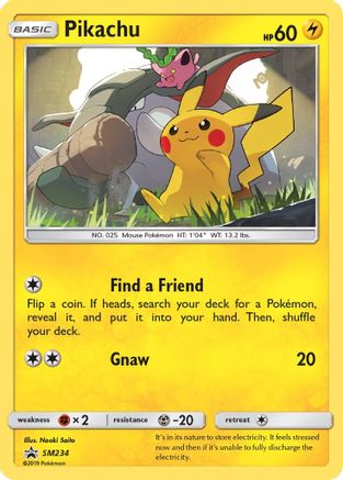Pikachu (SM234/248) [SM Promos] Holofoil - Promo product image 1, provided for visual reference and product detail review