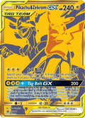 Pikachu & Zekrom GX (SM248/248) [SM Promos] Holofoil - Promo product image 1, provided for visual reference and product