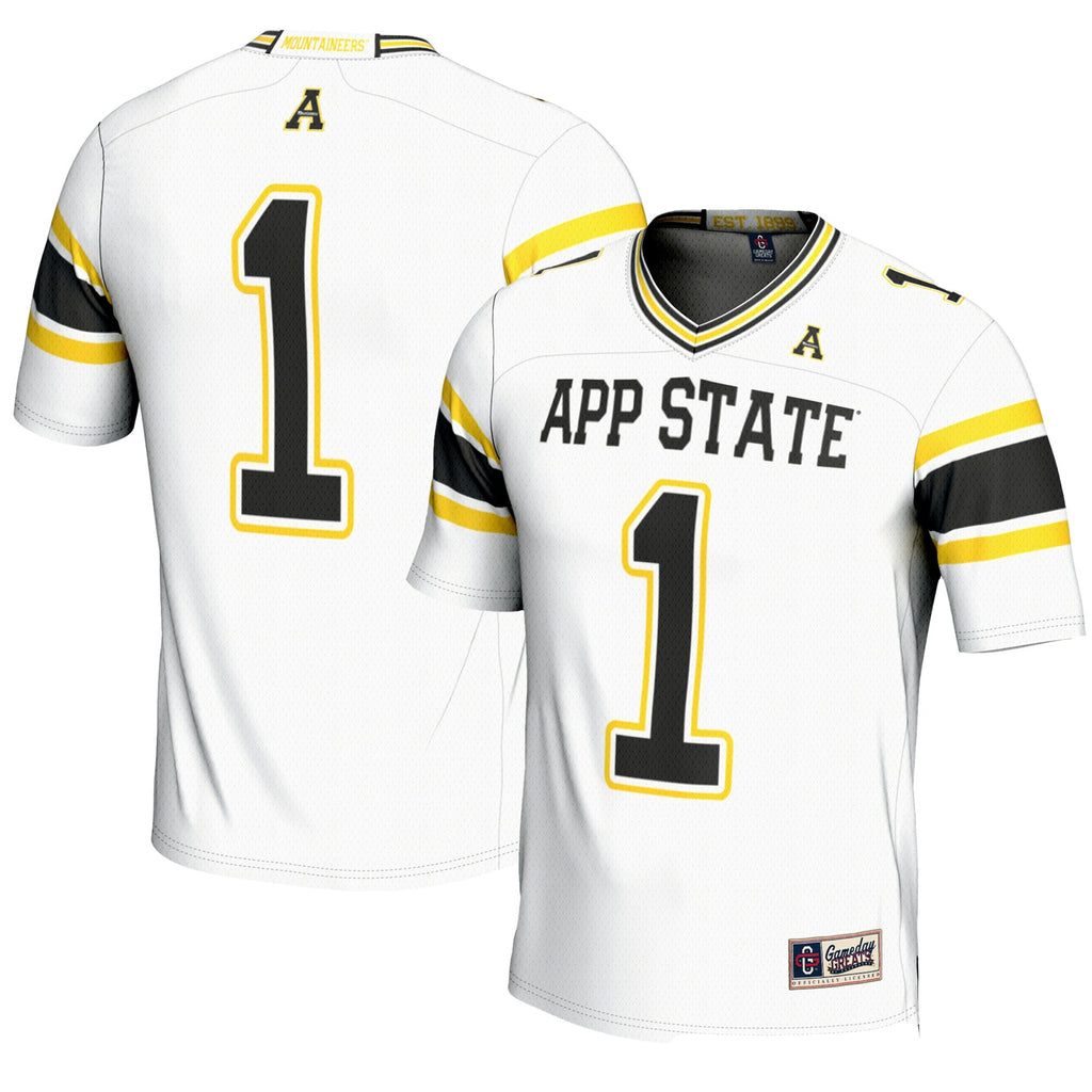 #1 Appalachian State Mountaineers Endzone Football Jersey product image 1