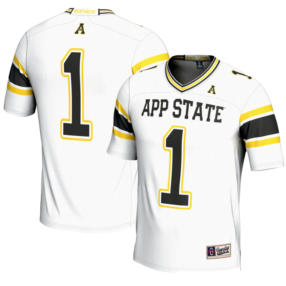 #1 Appalachian State Mountaineers Endzone Football Jersey product image 1