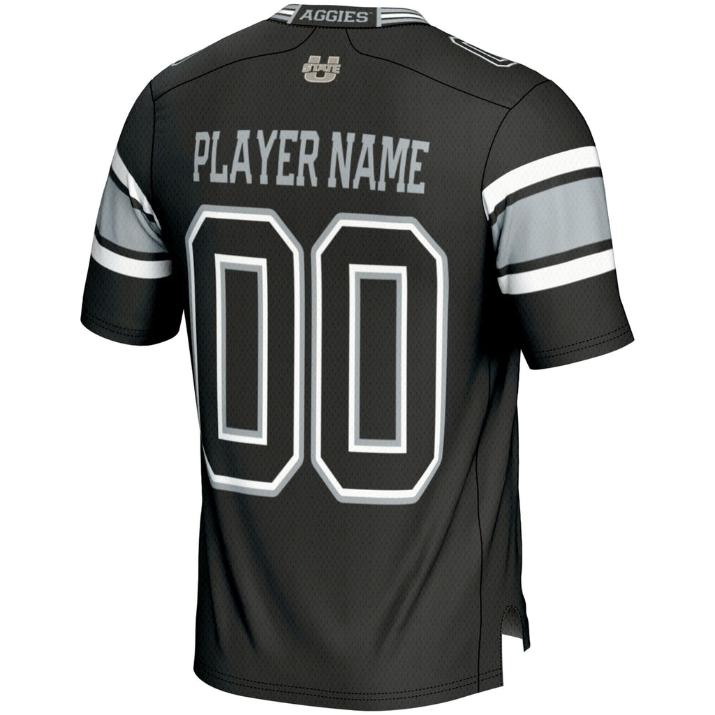 Utah State Aggies NIL Pick-A-Player Football Jersey - Black product image 4