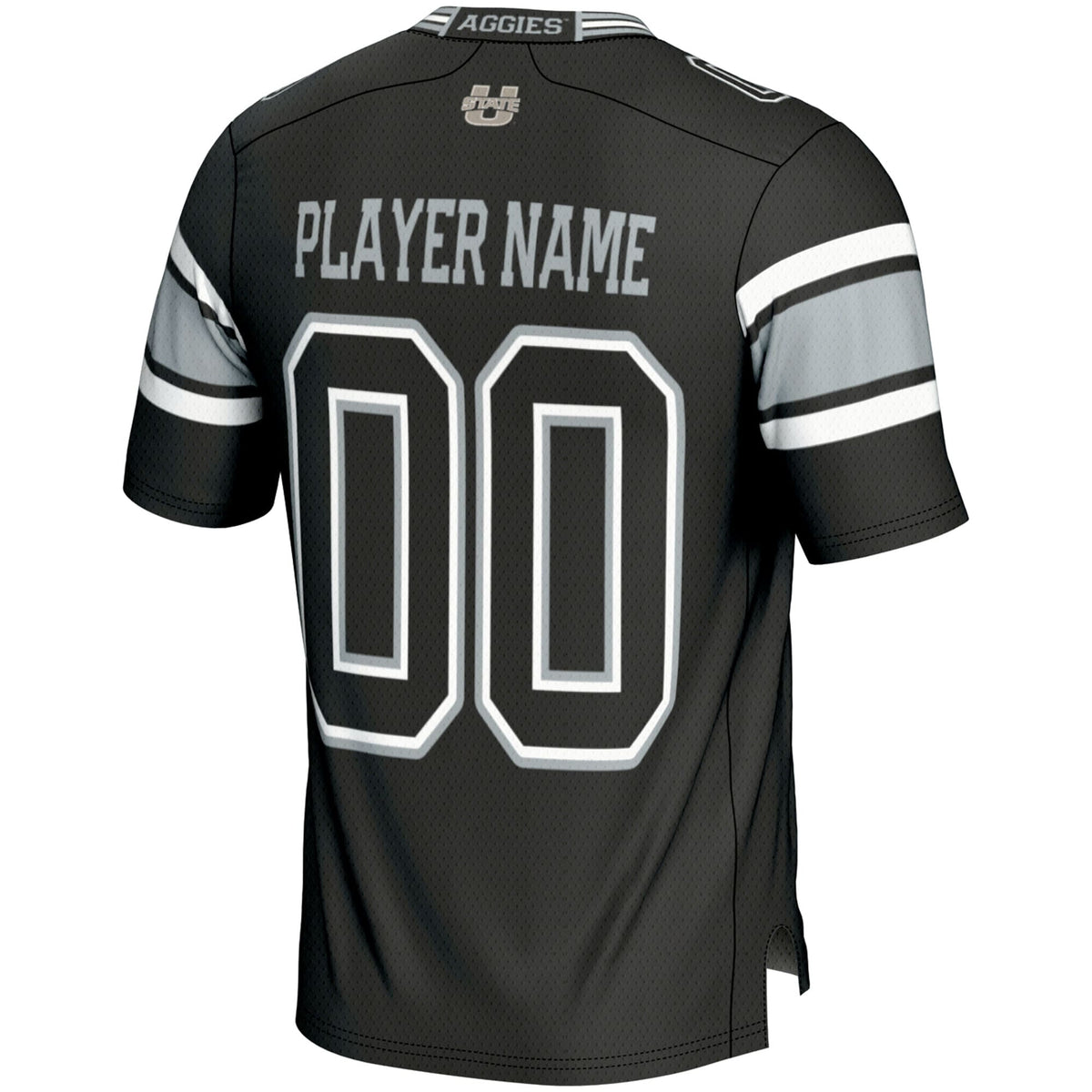 Utah State Aggies NIL Pick-A-Player Football Jersey - Black product image 4