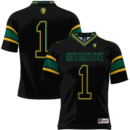 #1 NDSU Bison Endzone Football Jersey - Black product image 2