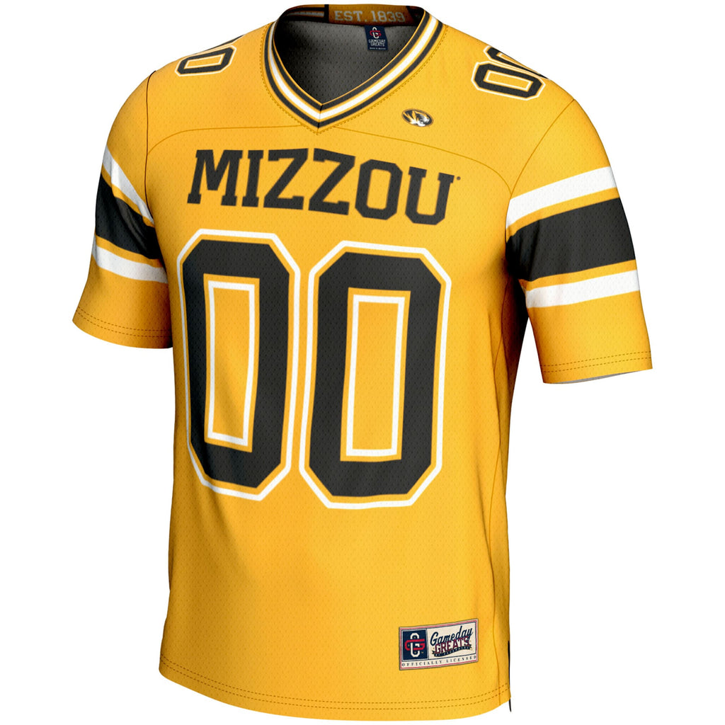 Missouri Tigers NIL Pick-A-Player Football Jersey - Gold product image 3