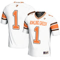 #1 Bowling Green St. Falcons Endzone Football Jersey - White product image 1