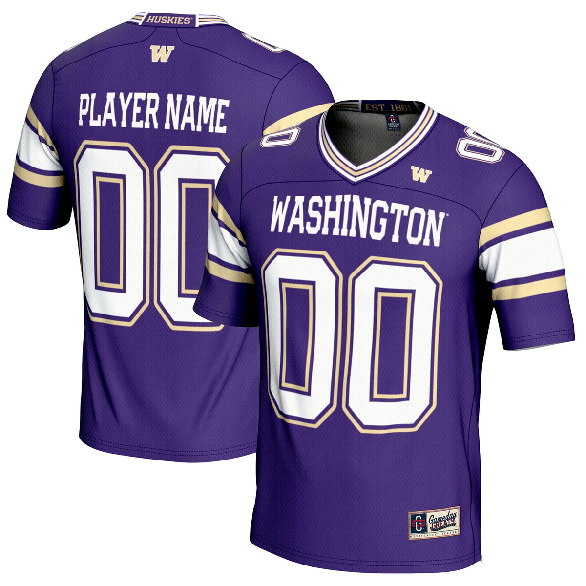 Washington Huskies NIL Pick-A-Player Football Jersey product image 2