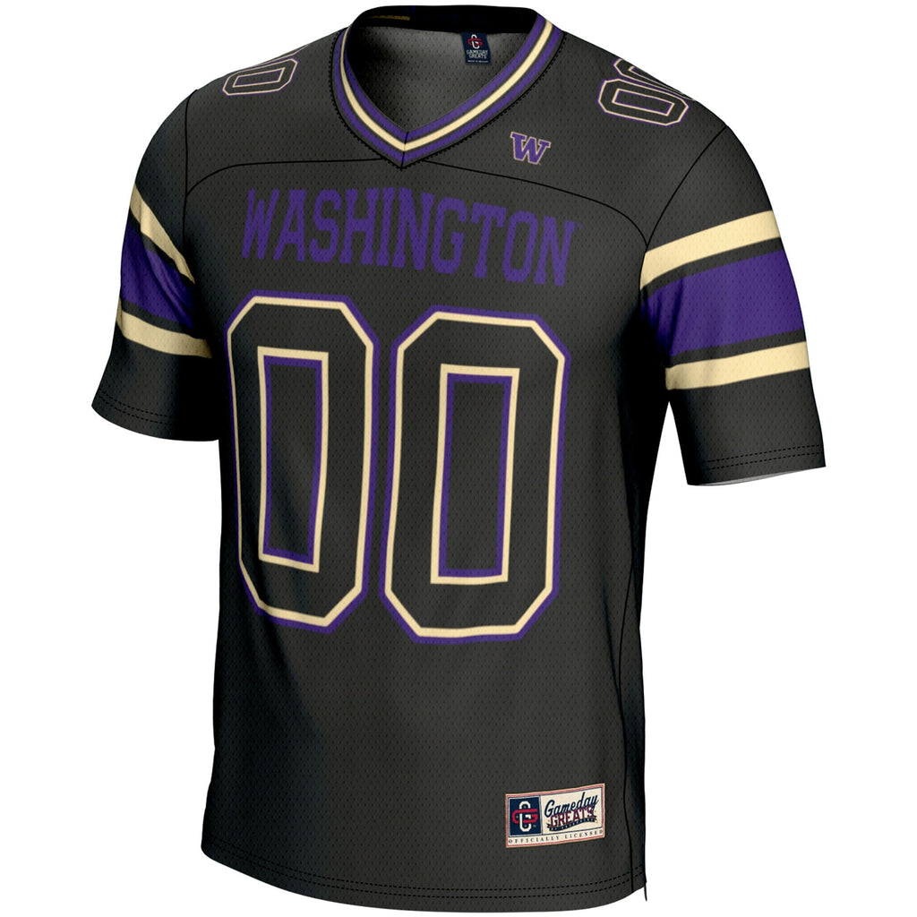 Washington Huskies NIL Pick-A-Player Football Jersey - Black product image 3