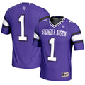 #1 Stephen F Austin Lumberjacks Endzone Football Jersey product image 1