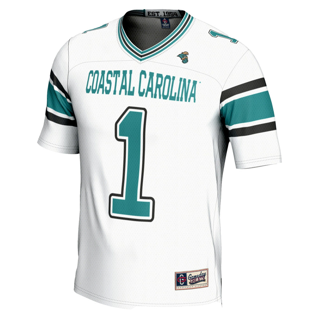 #1 Coastal Carolina Chanticleers Endzone Football Jersey product image 3