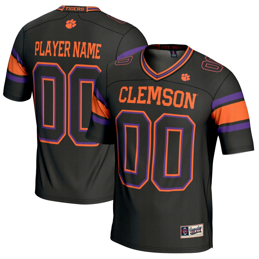 Clemson Tigers NIL Pick-A-Player Football Jersey - Black product image 1