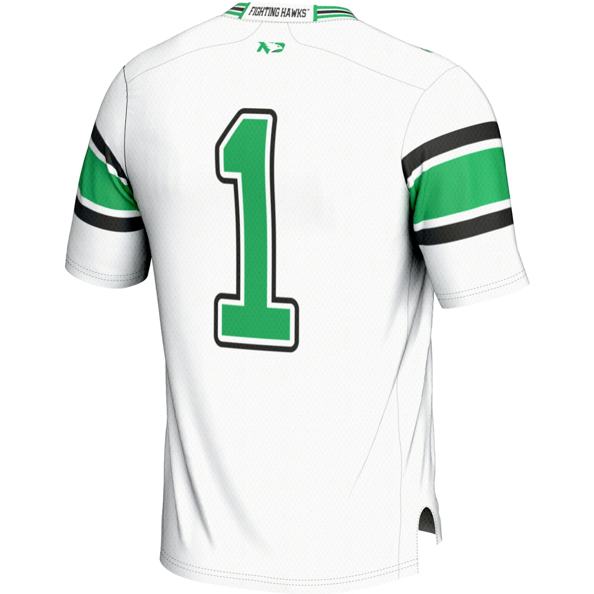 #1 North Dakota Endzone Football Jersey - White product image 4