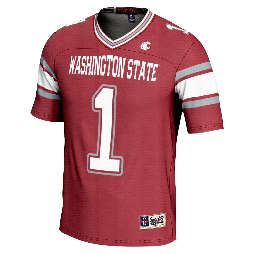#1 Washington State Cougars Endzone Football Jersey product image 3