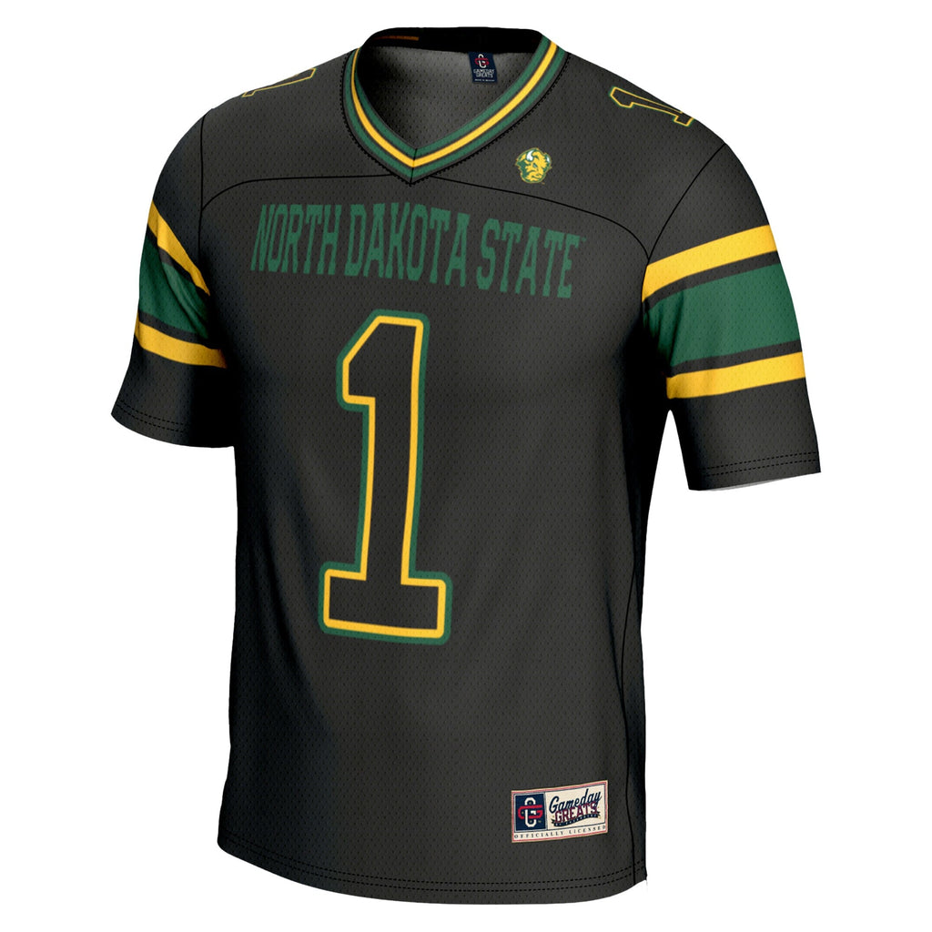 #1 NDSU Bison Endzone Football Jersey - Black product image 3