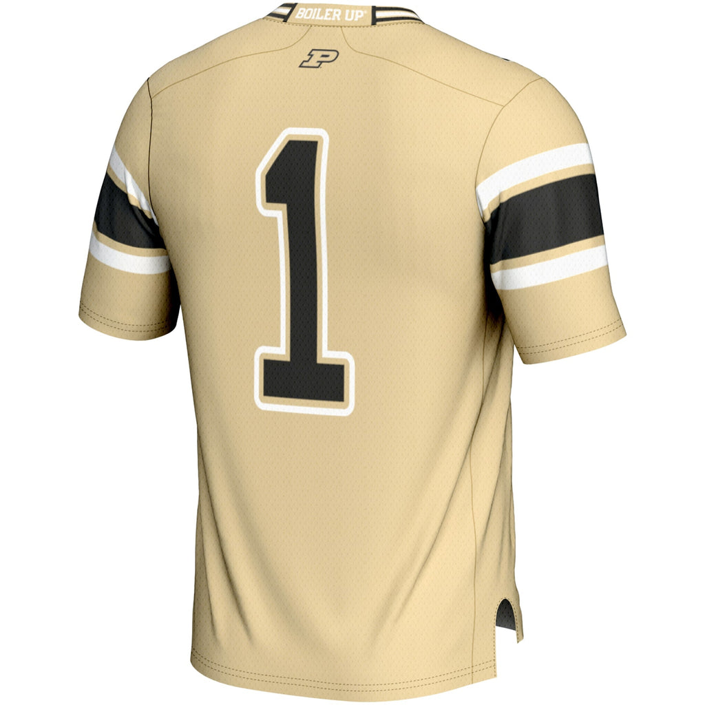 #1 Purdue Boilermakers Endzone Football Jersey - Gold product image 4