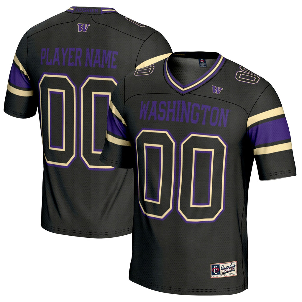 Washington Huskies NIL Pick-A-Player Football Jersey - Black product image 2