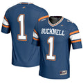 #1 Bucknell Bison Endzone Football Jersey - Blue product image 1