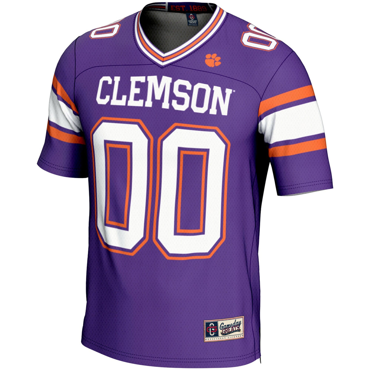 Clemson Tigers NIL Pick-A-Player Football Jersey - Purple product image 3