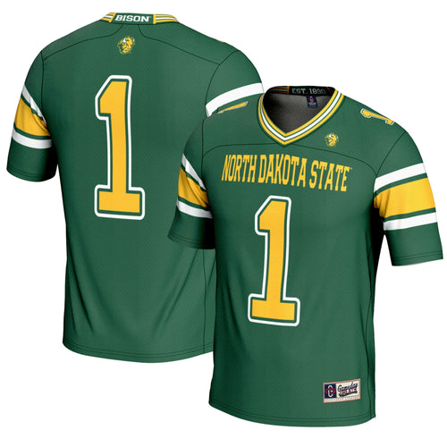 #1 NDSU Bison Endzone Football Jersey - Green product image 1