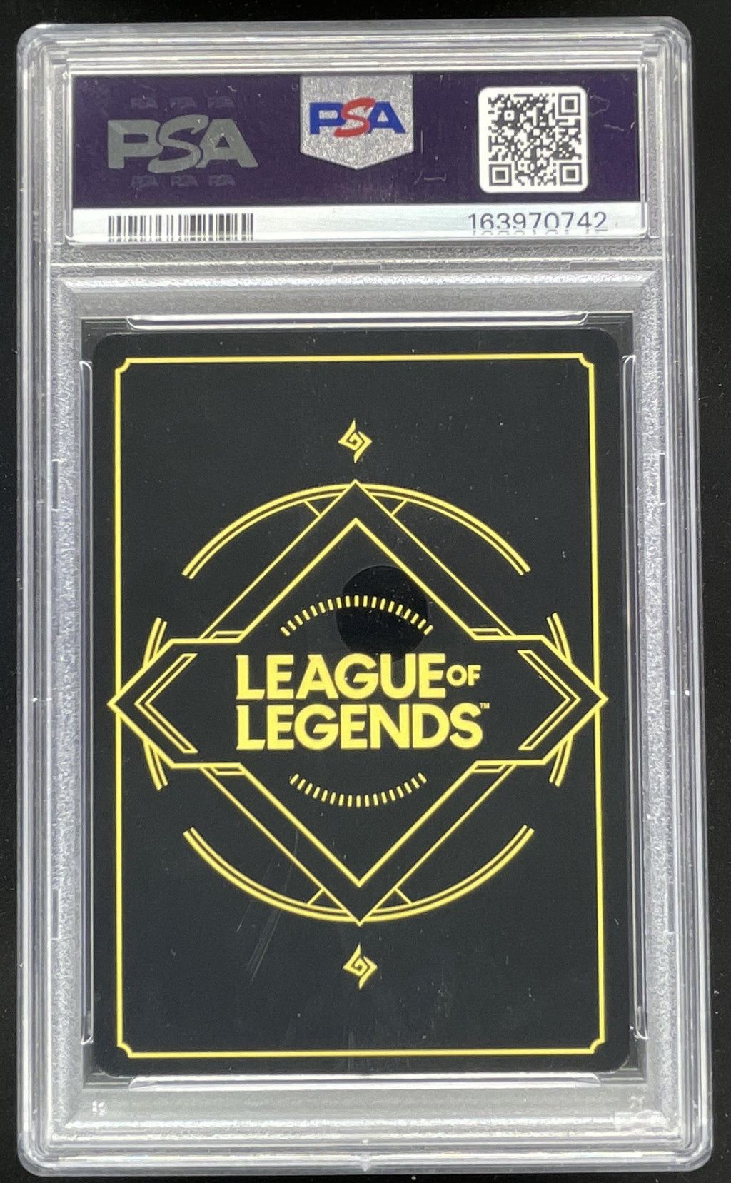 2025 Riftbound Origins Main Set #OGN-306*/298 Leona Radiant Dawn Auto PSA 10 product image 2, provided for visual reference