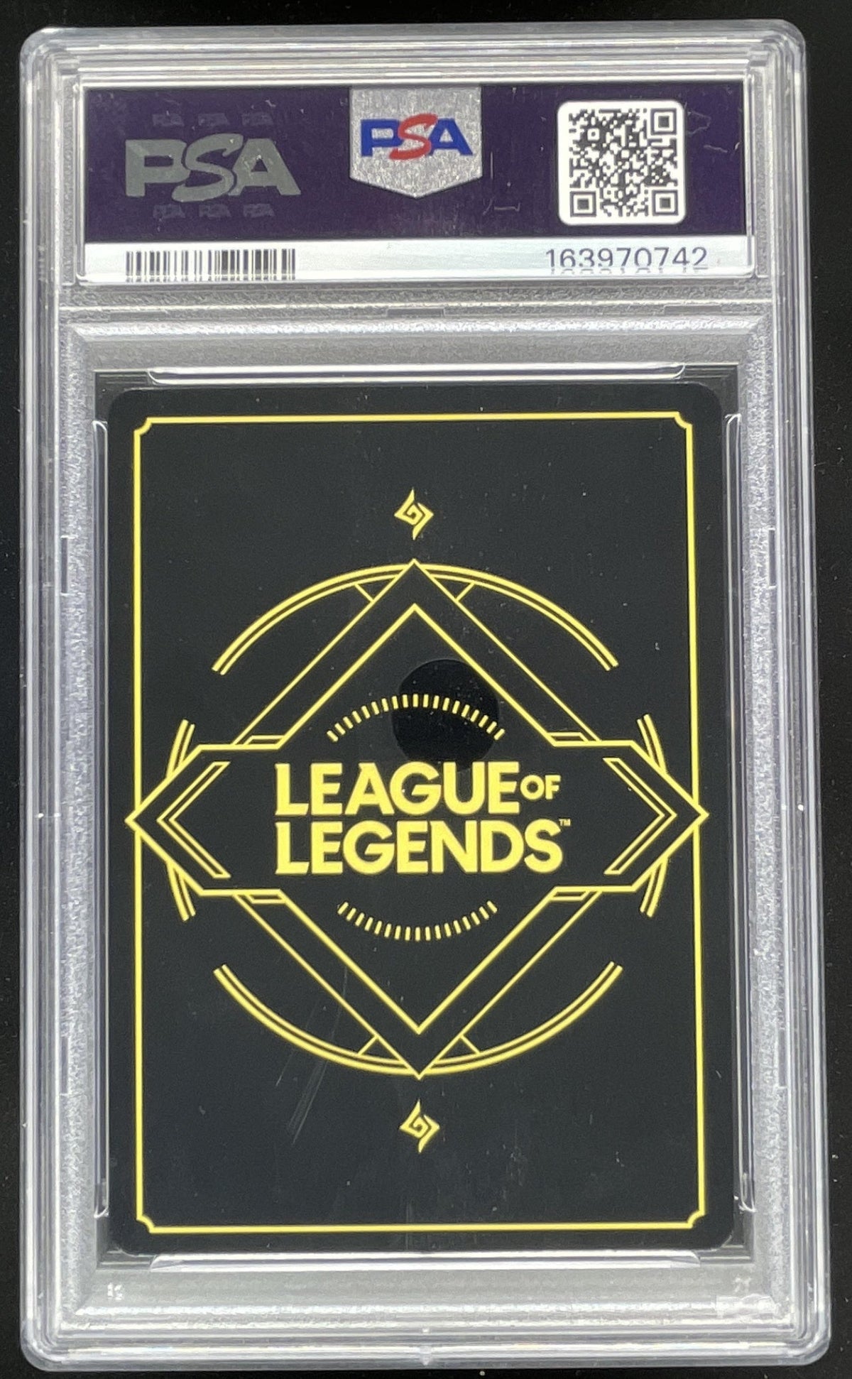 2025 Riftbound Origins Main Set #OGN-306*/298 Leona Radiant Dawn Auto PSA 10 product image 2, provided for visual reference