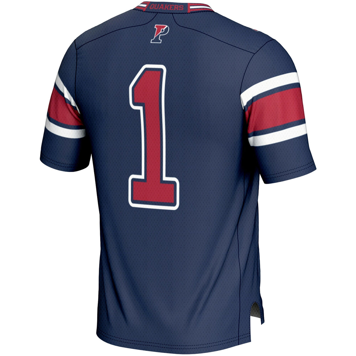 #1 Pennsylvania Quakers Endzone Football Jersey - Navy product image 4