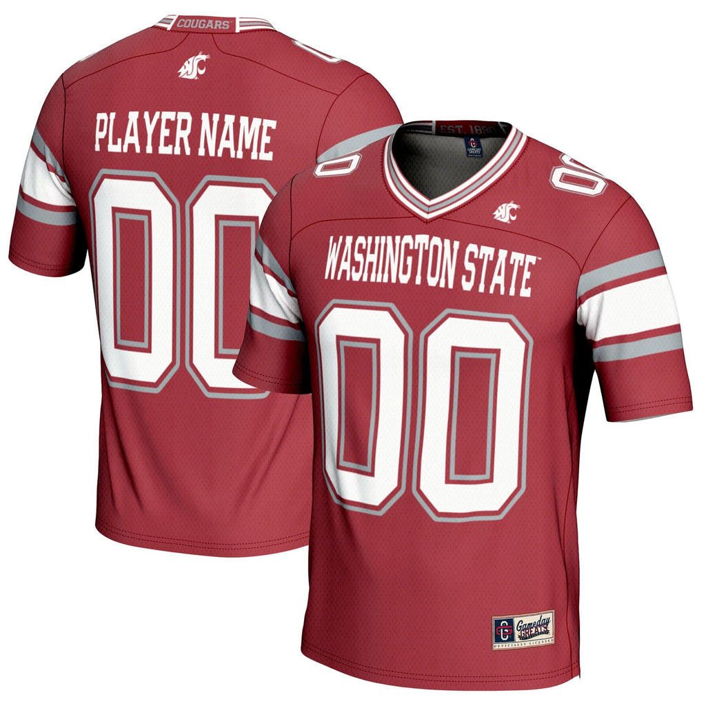 Washington State Cougars NIL Pick-A-Player Football Jersey product image 1