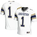 #1 Georgia Southern Eagles Endzone Football Jersey - White product image 1