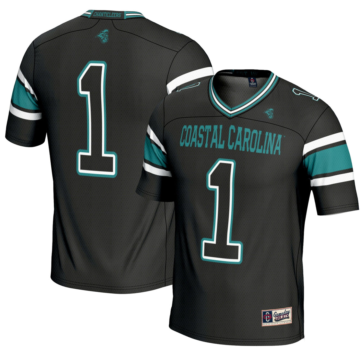 #1 Coastal Carolina Chanticleers Endzone Football Jersey product image 1