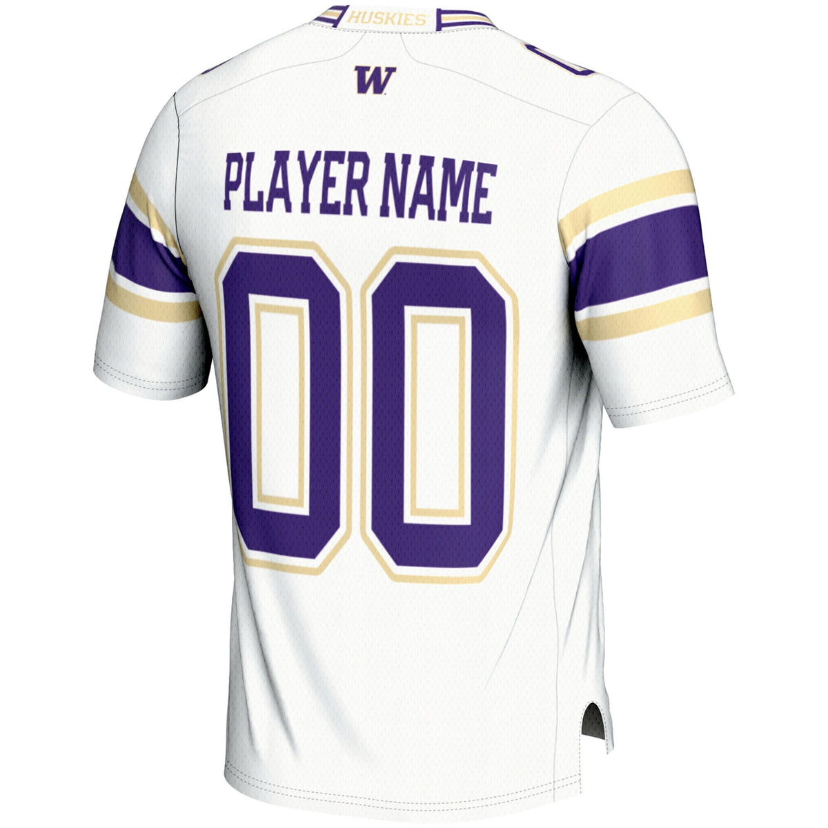Washington Huskies NIL Pick-A-Player Football Jersey - White product image 4