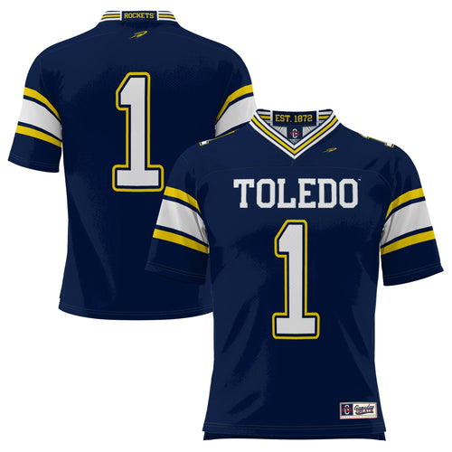 #1 Toledo Rockets Endzone Football Jersey - Navy product image 2