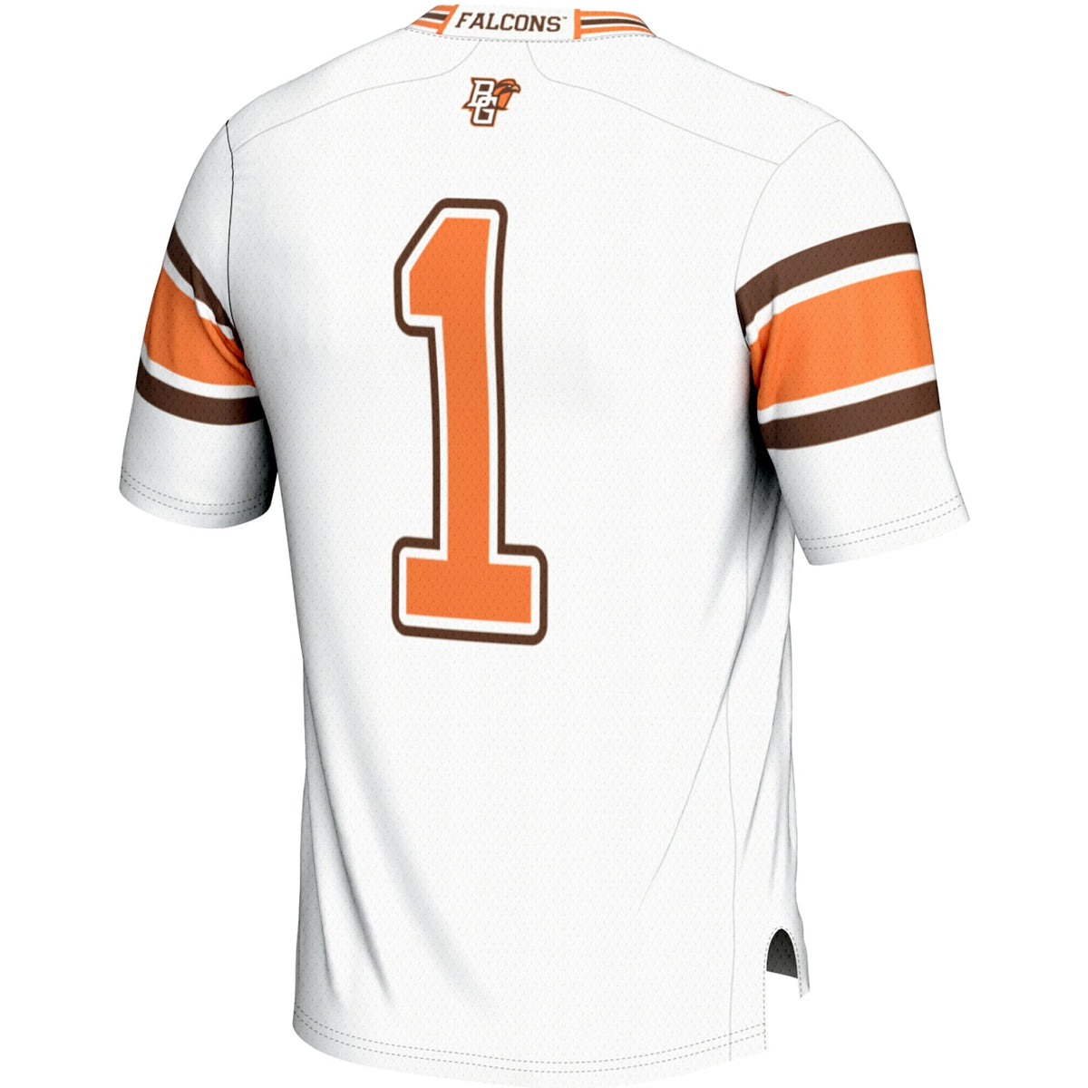 #1 Bowling Green St. Falcons Endzone Football Jersey - White product image 4