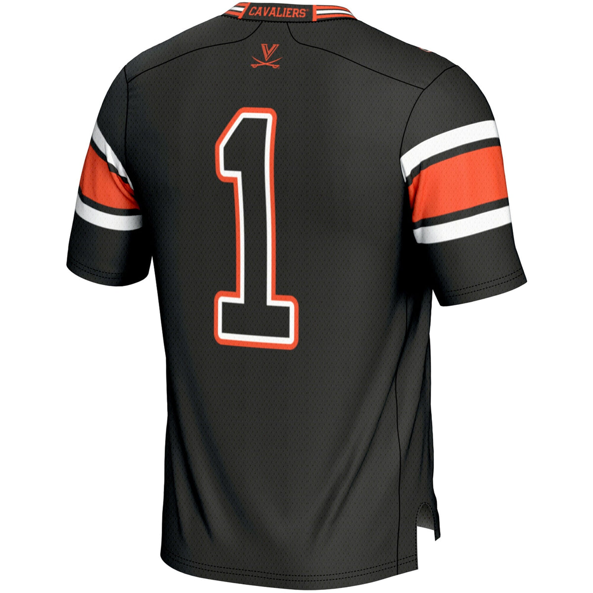 #1 Virginia Cavaliers Endzone Football Jersey - Black product image 4