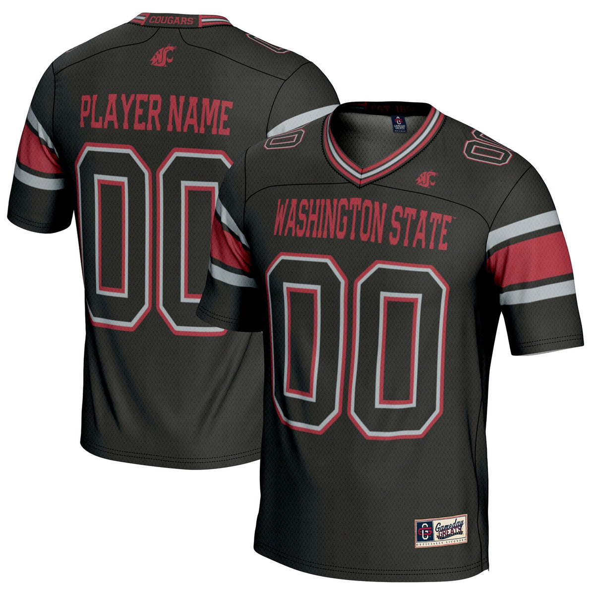 Washington State Cougars NIL Pick-A-Player Football Jersey product image 2