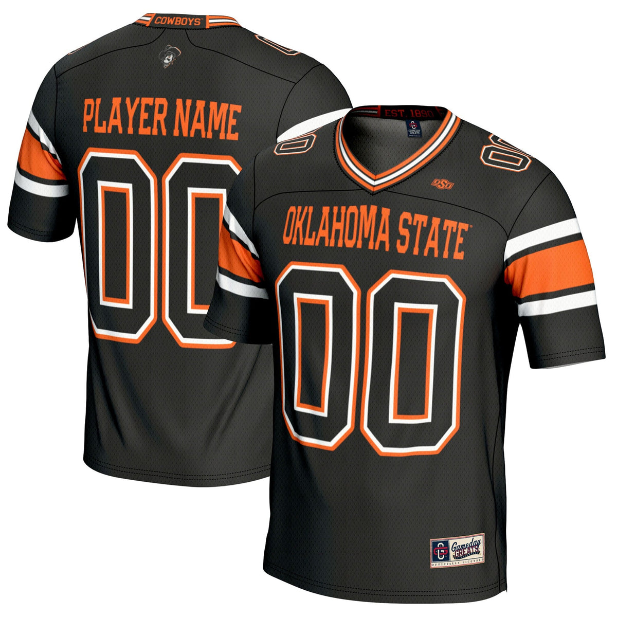 Oklahoma State Cowboys NIL Pick-A-Player Football Jersey product image 1