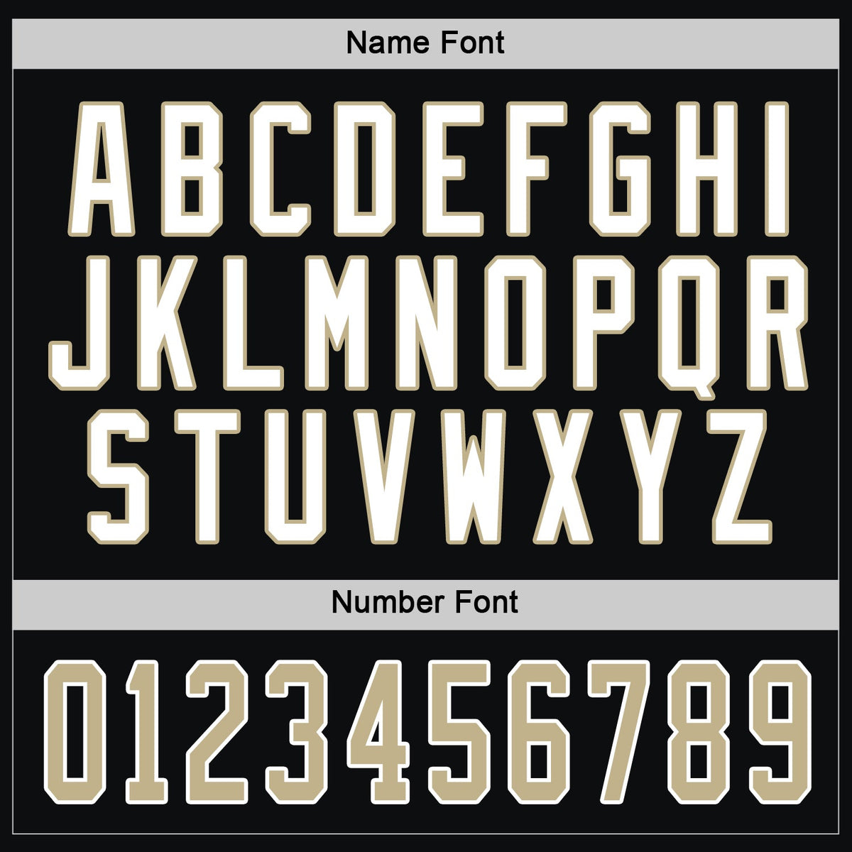 Custom Hockey Jersey - Black Vegas Gold-White product image 4