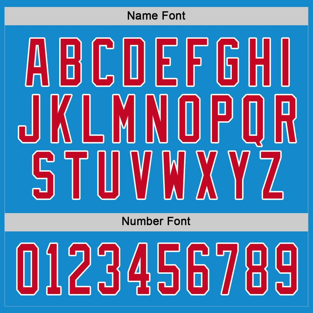 Custom Hockey Jersey - Blue Red-White product image 4
