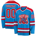 Custom Hockey Jersey - Blue Red-White product image 1