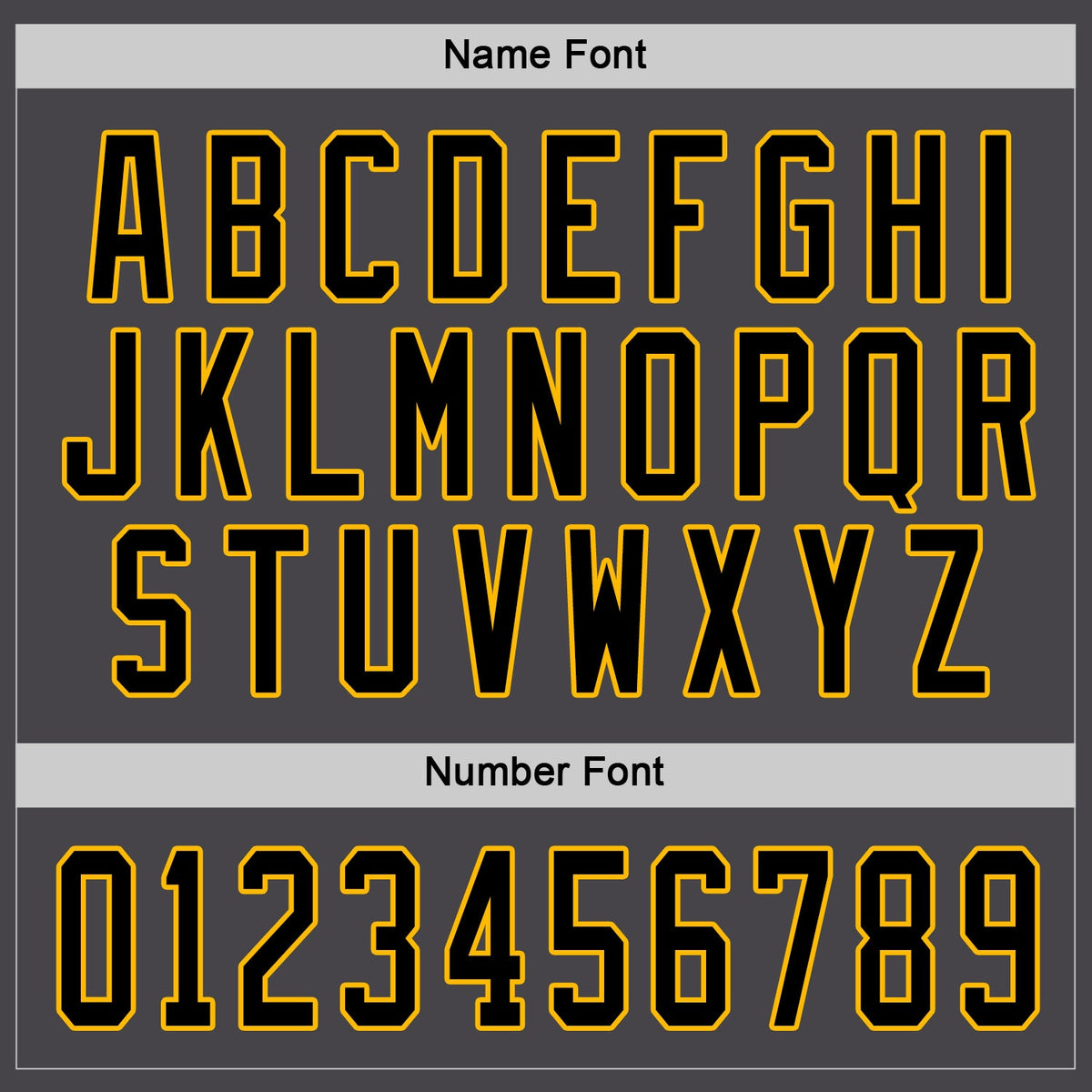 Custom Hockey Jersey - Steel Gray Black-Gold product image 4