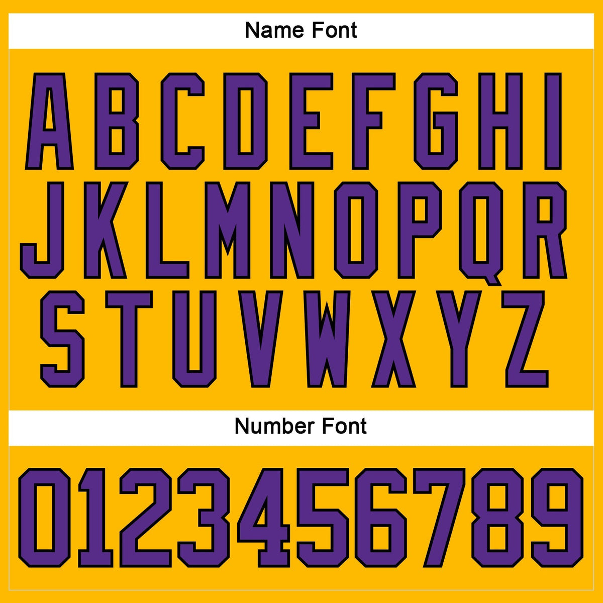 Custom Hockey Jersey - Gold Purple-Black Lace Neck product image 5