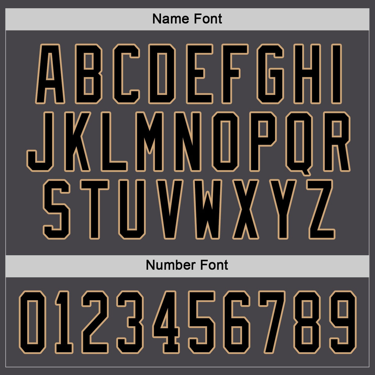 Custom Hockey Jersey - Steel Gray Black-Old Gold product image 3